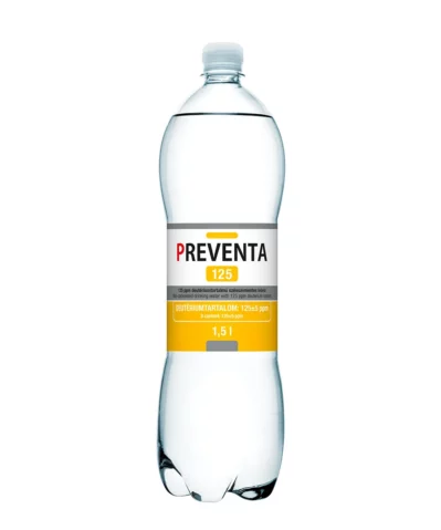Bottiglia Preventa 125 - acqua povera di deuterio per uso quotidiano