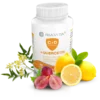 Vitamina C e D + Quercetina: Protezione e Vitalitá 3 Riavita Vitamina C e D + Quercetina con semi di uva e limone